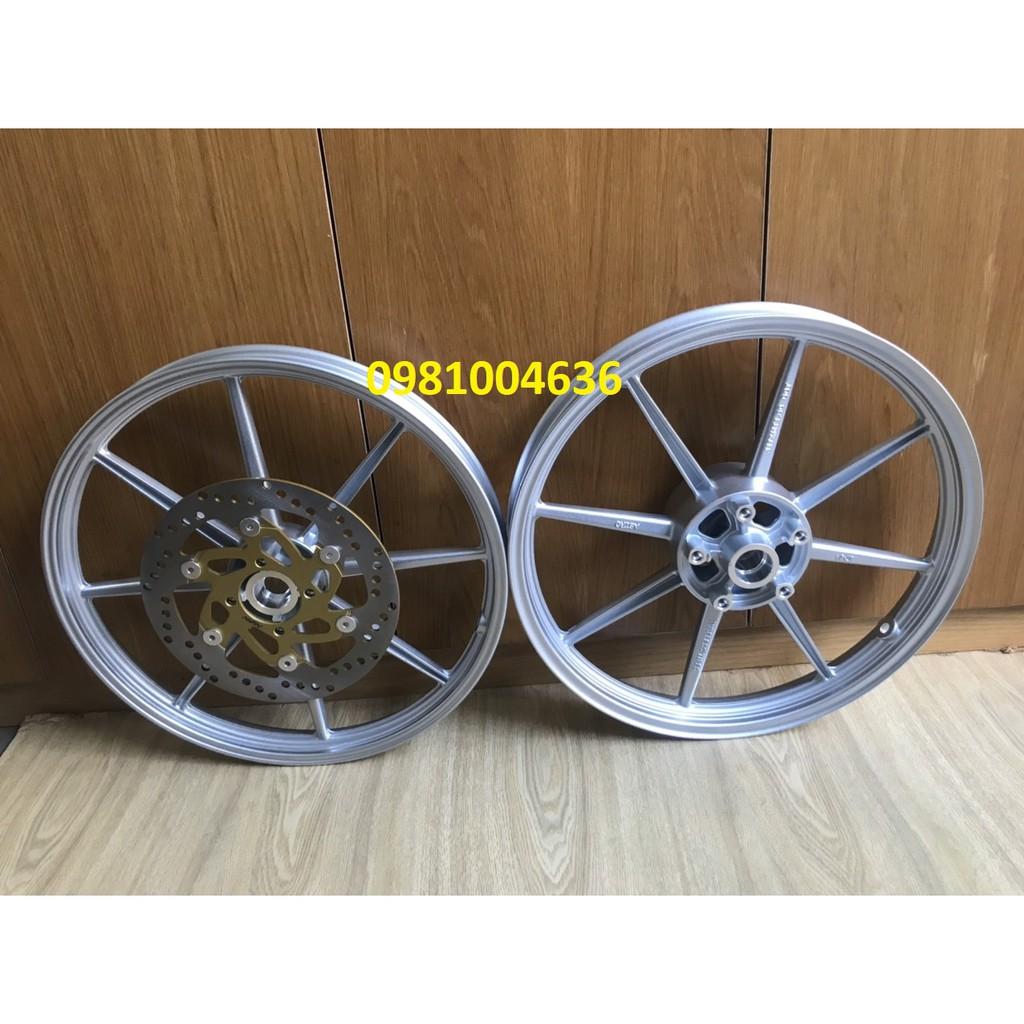 COMBO CẶP MÂM 8 CÂY ENKELCHO XE EXCITER 150 KÈM ĐĨA THẮNG TRƯỚC