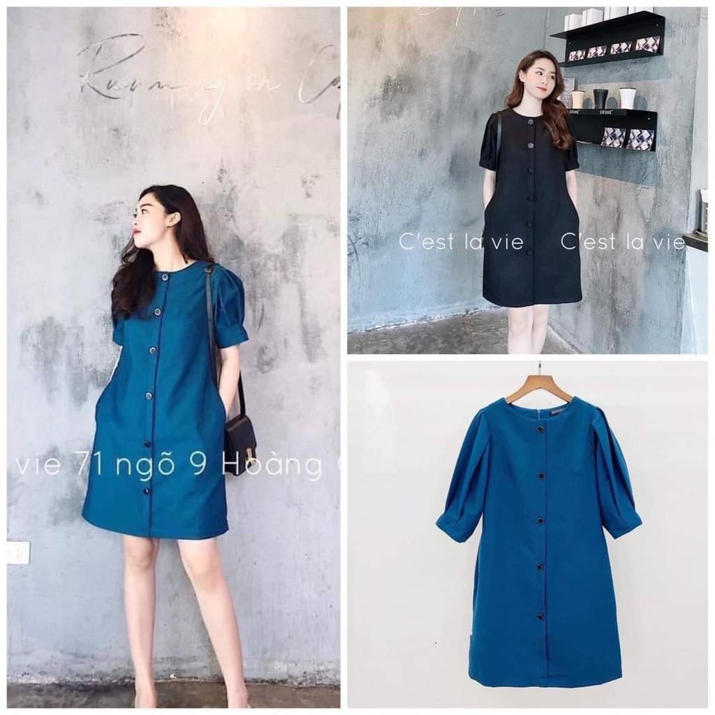 Váy bầu hè cộc tay mẫu mới-đầm bầu xinh thiết kế sang chảnh cho mẹ bầu