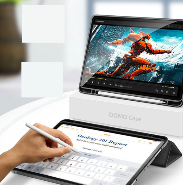 Bao da dành cho iPad Pro 11 2021 hiệu Dux Ducis Domo - Hàng nhập khẩu