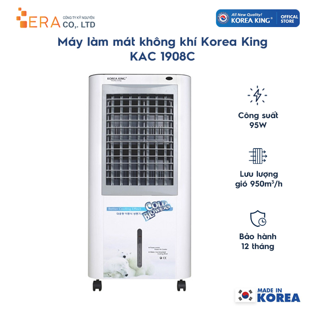 Máy làm mát không khí Korea King KAC-1908C - 95W