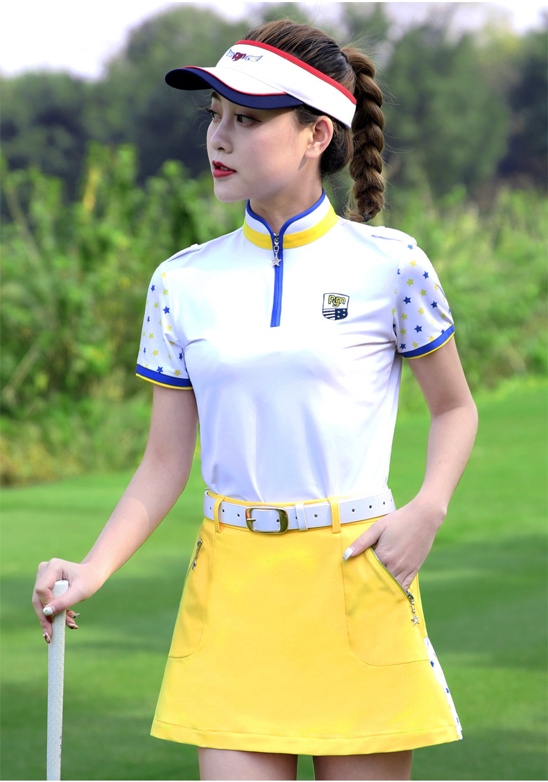 Áo cộc tay golf nữ PGM - YF172 chính hãng