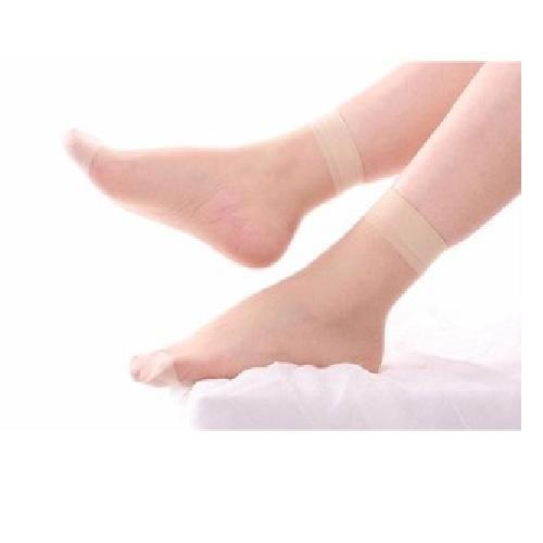 Tất da chân dai nữ mỏng sợi tổng hợp trơn freesize <60kg