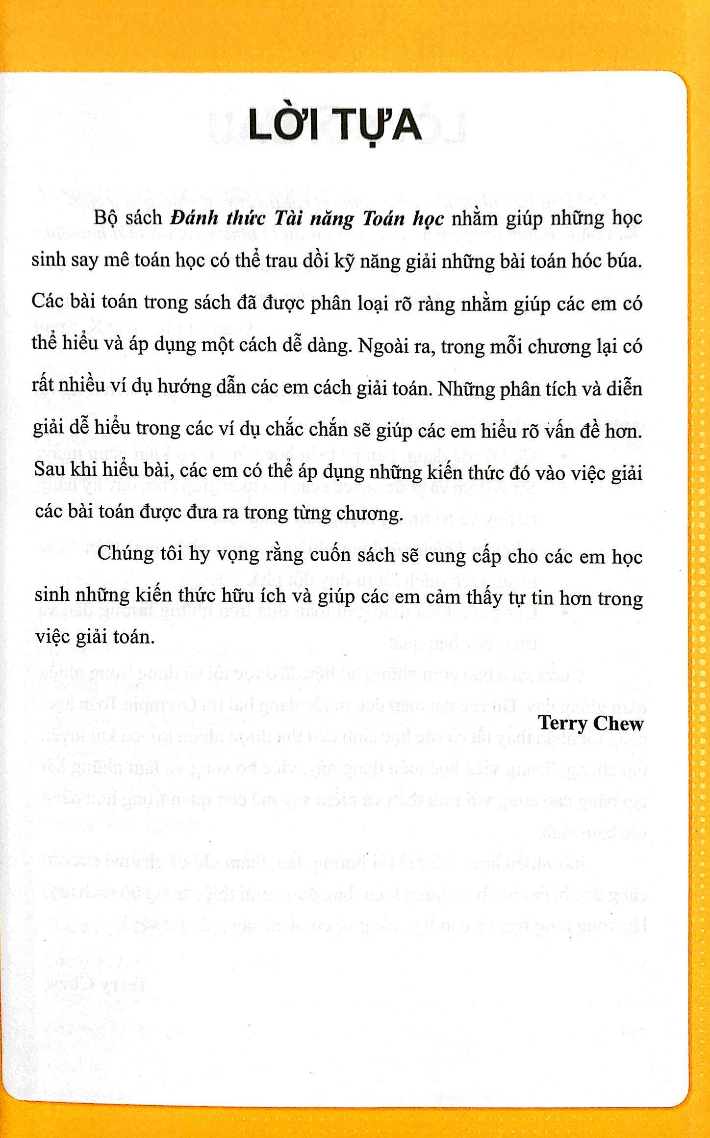Đánh Thức Tài Năng Toán Học - Unleash The Maths Olympian In You! - Tập 4 (10-12 Tuổi) (Tái Bản 2023)