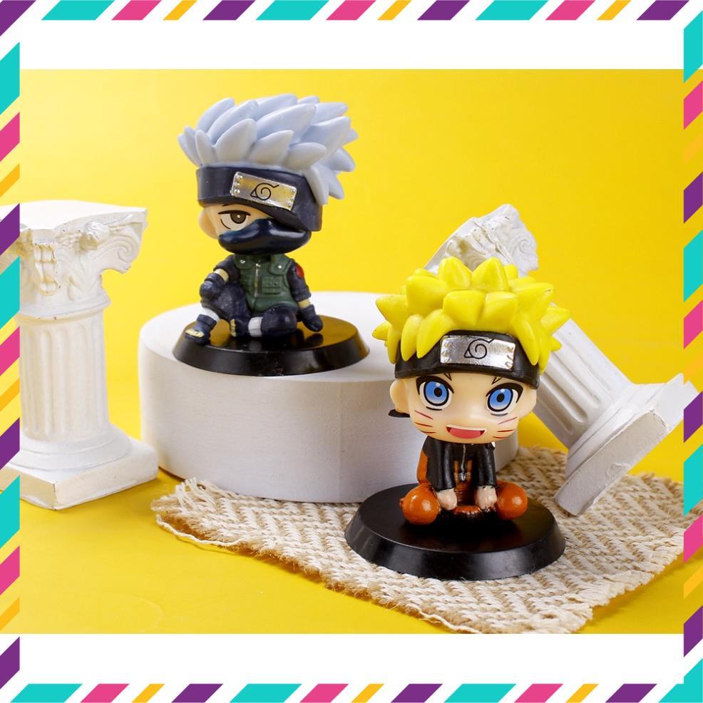 Mô Hình Naruto, Kakashi ChiBi Siêu Đẹp, Cao 8,5 cm - Tượng figure