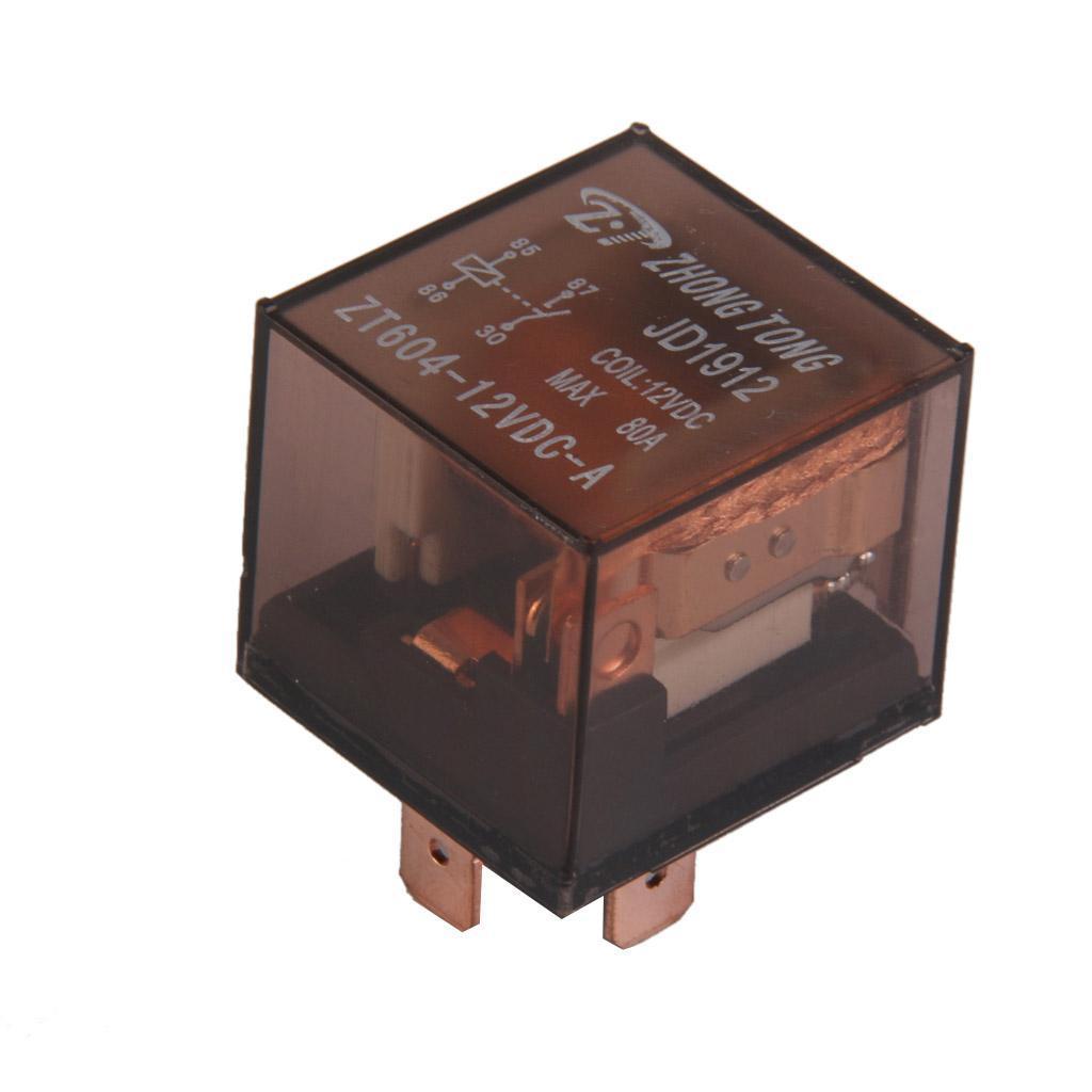 12VOLT 80A AMP Automotive + Harness