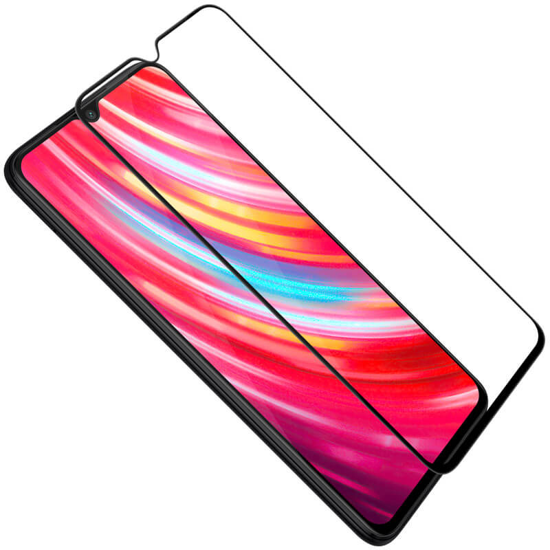 Miếng dán kính  cường lực 3D full màn hình cho Xiaomi Redmi Note 8 Pro hiệu Nillkin XD CP + Max (Mỏng 0.3mm, Kính ACC Japan, Chống Lóa, Hạn Chế Vân Tay) - Hàng chính hãng