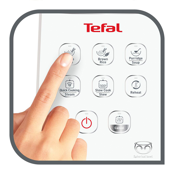 Nồi cơm điện tử Tefal 1.8L - Thương hiệu Pháp - RK732168- Hàng chính hãng