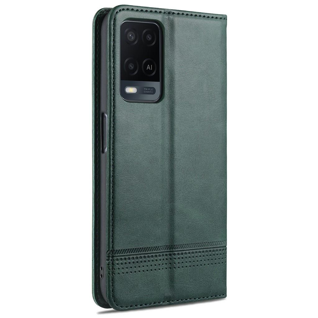 Bao da điện thoại PU nắp lật cho Oppo A8/A31 2020 A9/A5/A11x A35/A15/A15S A32/A53/A53s A73/F17 A54 4G A74/F19 A94/F19Pro