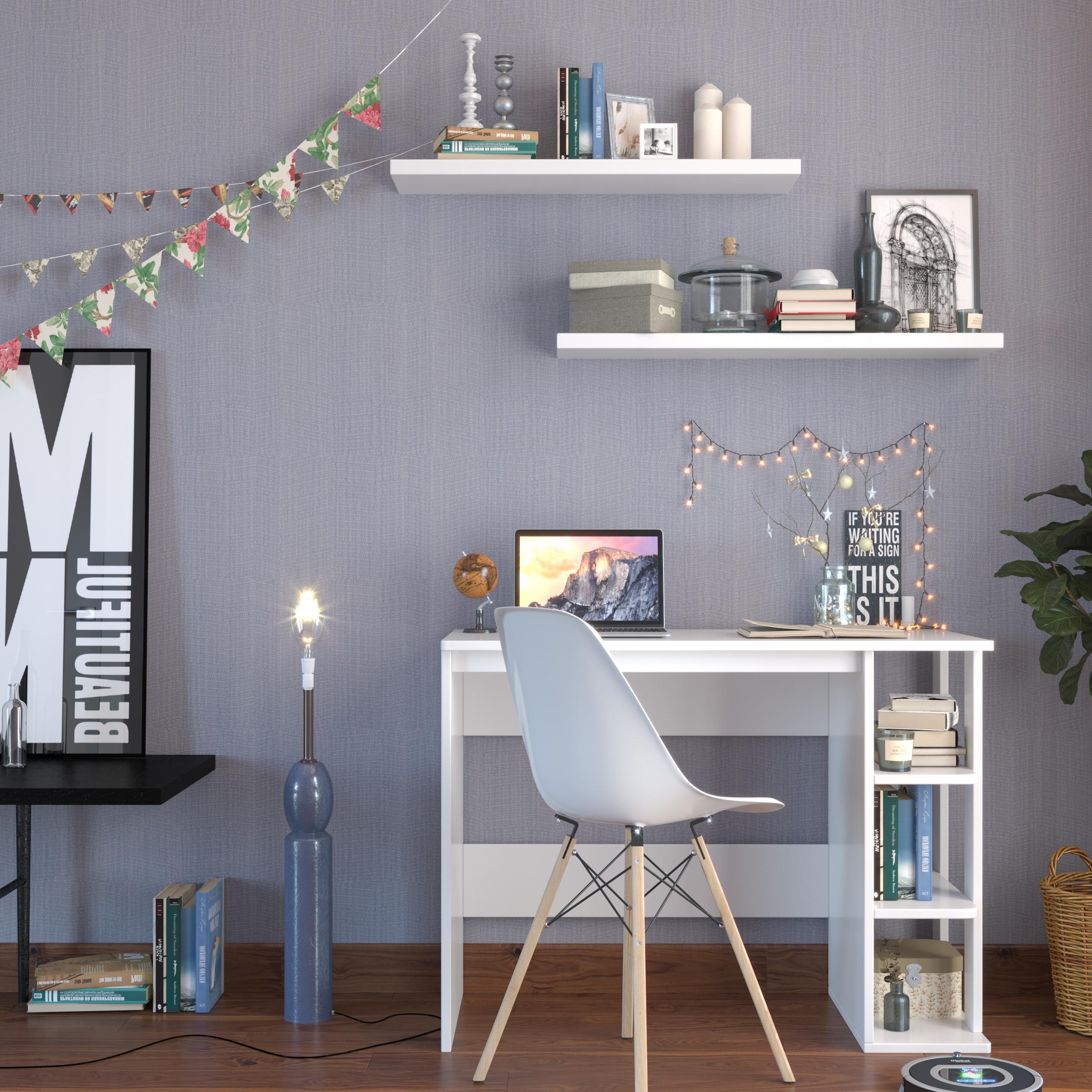 Bàn Làm Việc Kết Hợp Kệ Sách Đa Năng