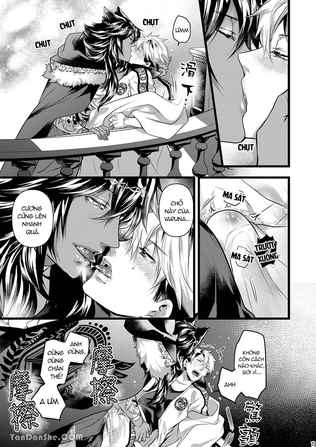 cậu du côn omega và gã thú cuồng dâm chapter 26.1 12