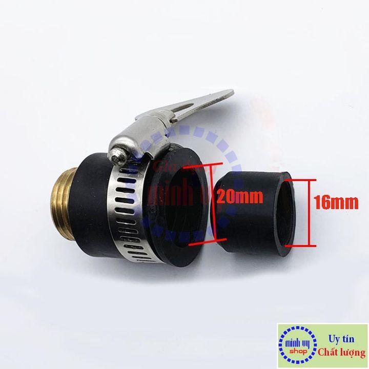 Khớp nối vòi nước đa năng ra ren 21mm (1/2&quot;) - nối fi 14mm- 21mm