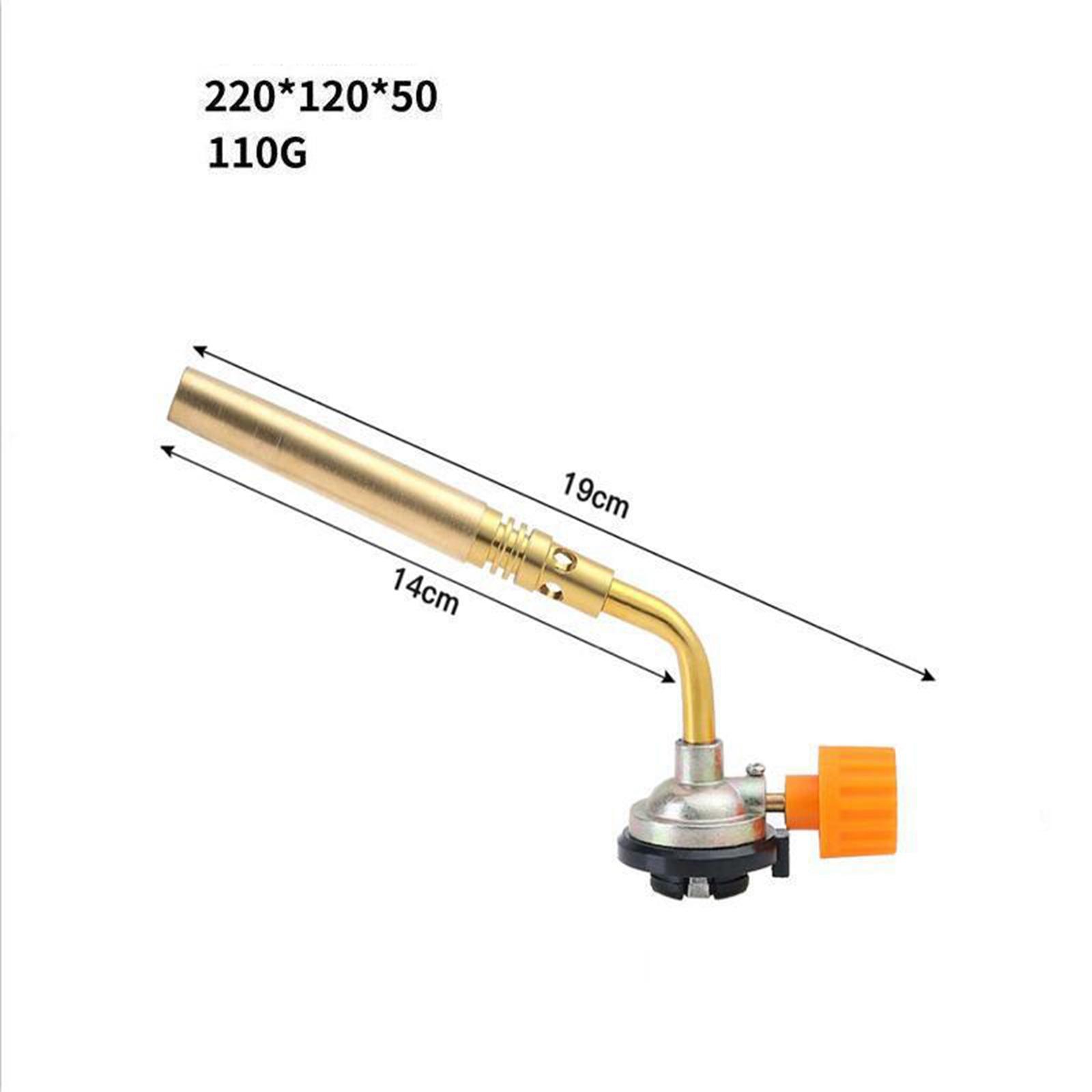 Burner Brazing W/ Fan Booster Backpacking Brass for Party Garden