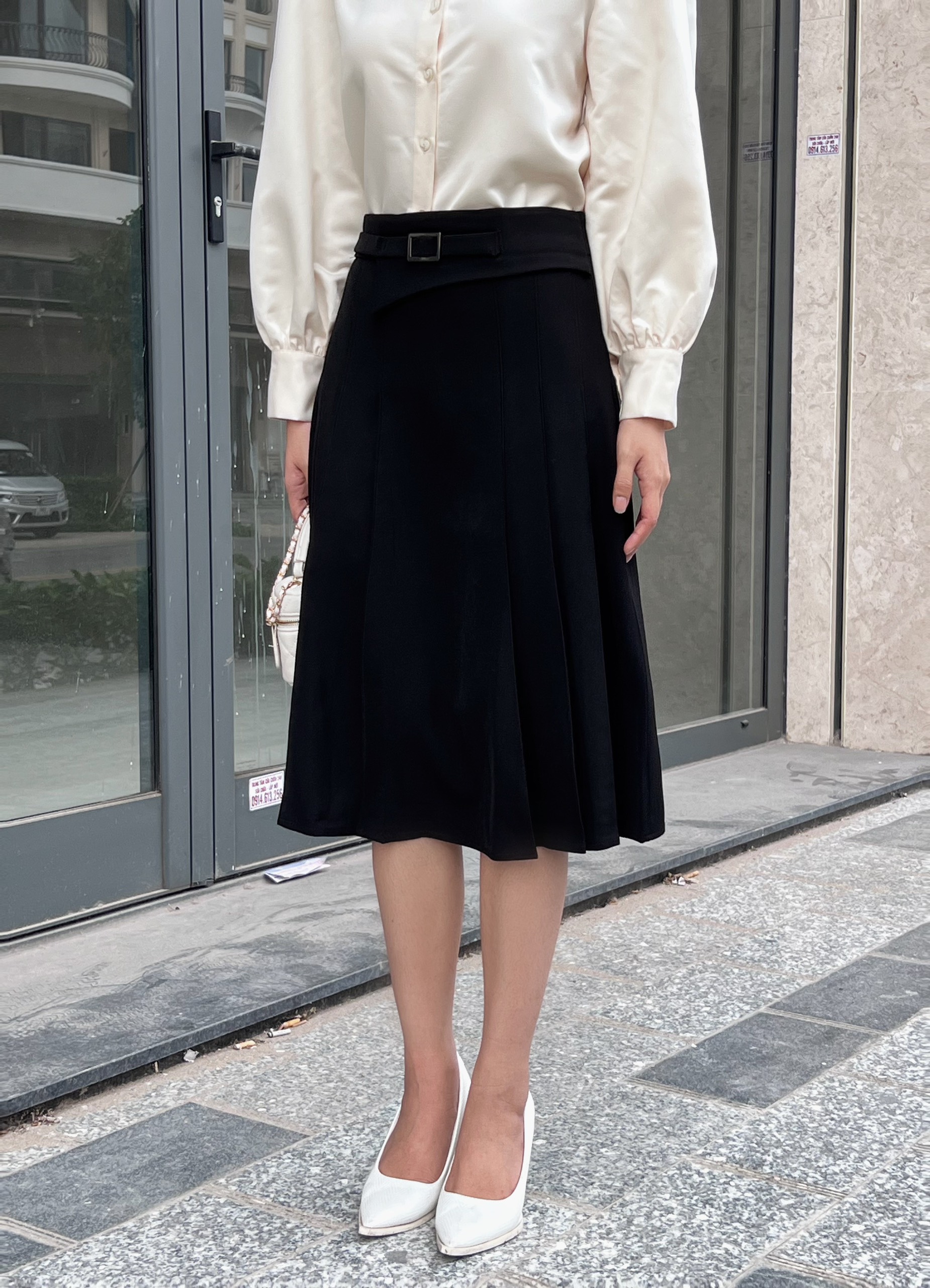 Chân váy công sở thanh lịch