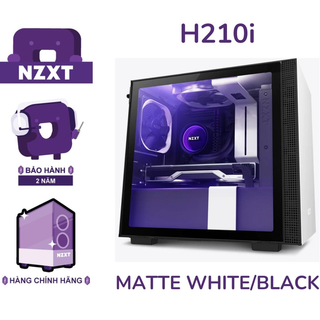 Vỏ Case Máy Tính NZXT H210i Màu Trắng Sần - Hàng Chính Hãng