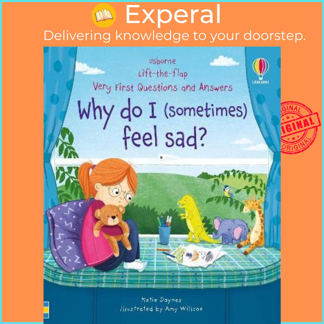 Sách - Very First Questions & Answers: Why do I  feel sad? by Katie Daynes