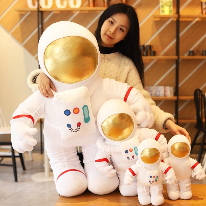Mô Phỏng Không Gian Loạt Sang Trọng Đồ Chơi Phi Hành Gia Spaceman Tên Lửa Tàu Vũ Trụ Nhồi Bông Sang Trọng Búp Bê Gối Sofa Bé Trai Trẻ Em Quà Tặng Sinh Nhật