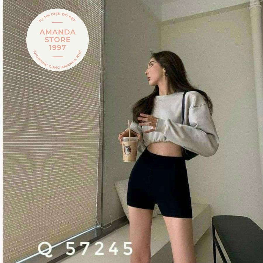 Quần legging đùi ngố cá tính co giãn. Quần legging ngố co giãn thấm hút mồ hôi tốt nhiều size