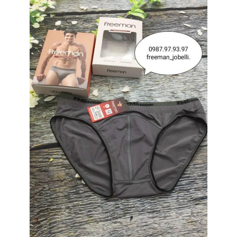 Quần lót Freeman lưng nhỏ 6005thun lạnh 84% nylon -16% spandex