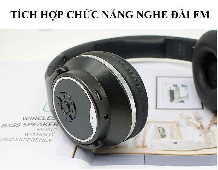 Tai Nghe Bluetooth Liêm Loa Nghe Nhạc MH01 Phong Cách Hiện Đại, Thời Thượng