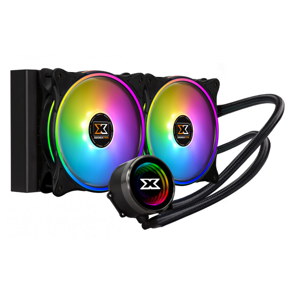 XIGMATEK AURORA 240 (EN42807) - ARGB, ALL IN ONE WATERCOOLING - Hàng chính hãng