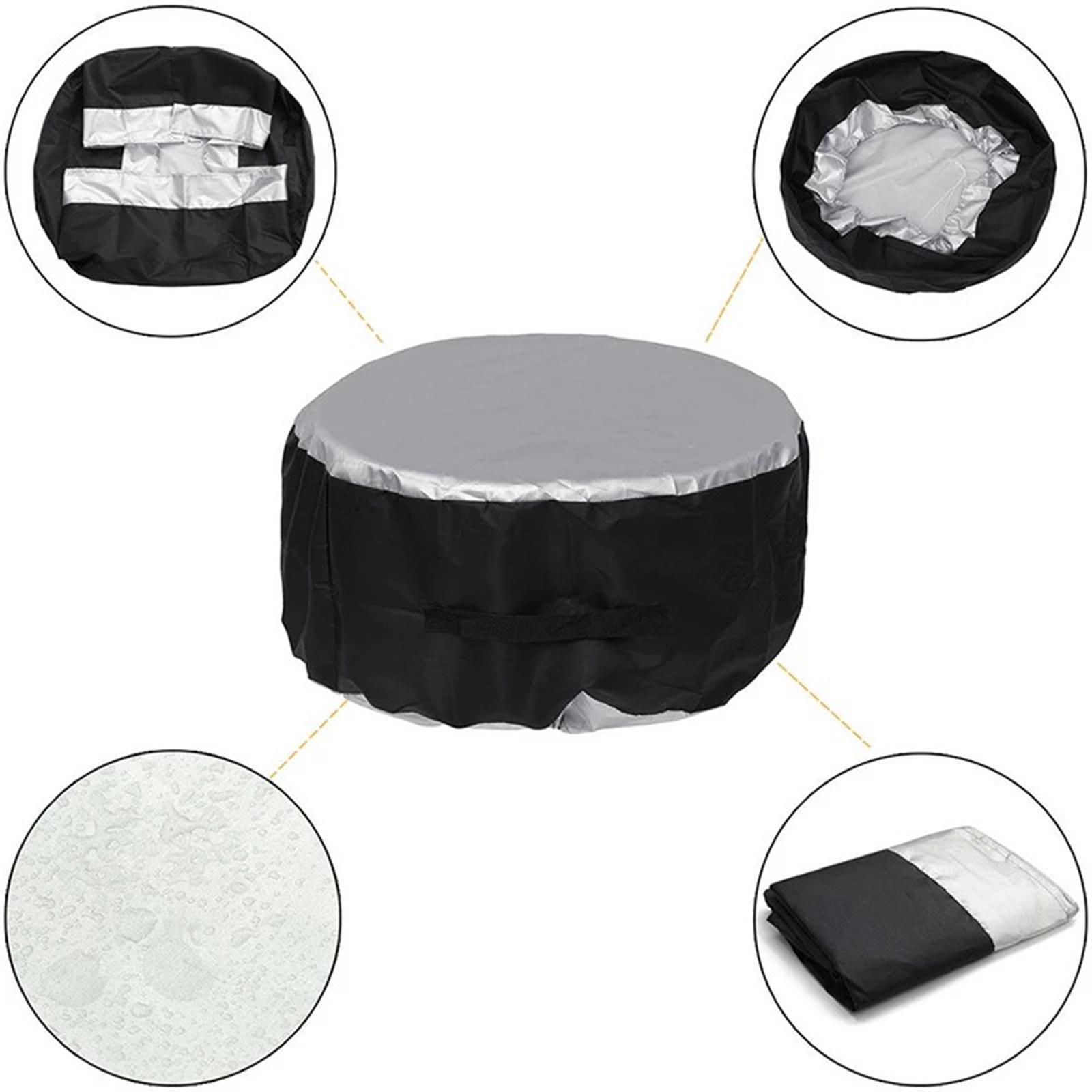 Tire Cover Protector Storage Bag Spare Wheel Tire Cover for Car Trailer Tyre Wheel