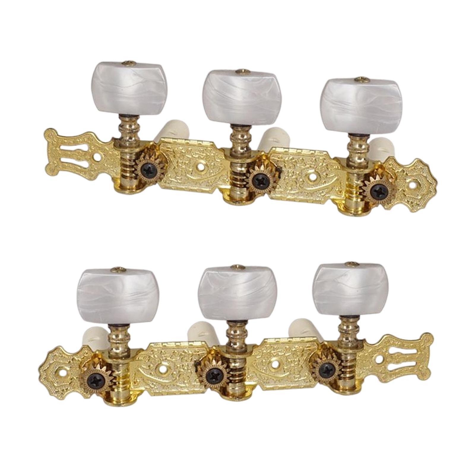 2pcs Acoustic Classical Guitar Strings Tuning Pegs Keys Machine Heads
