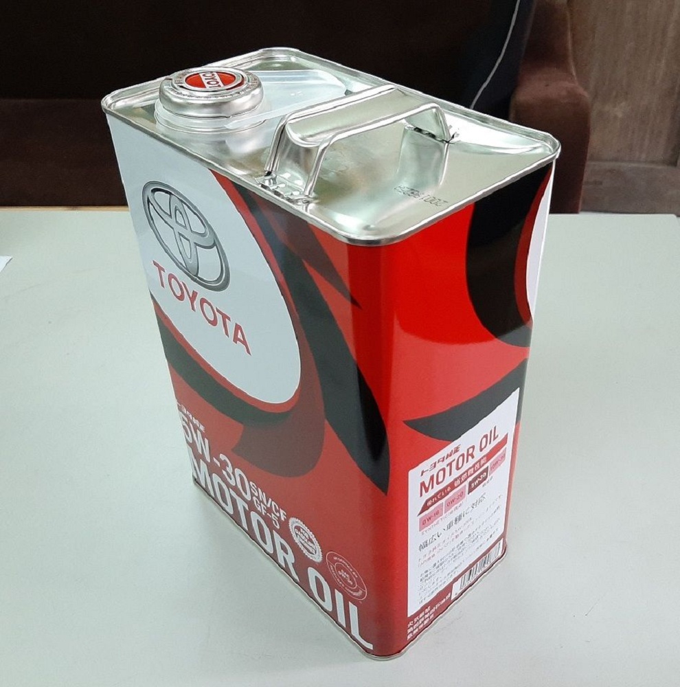 Dầu nhờn động cơ Toyota 5W30 SN/GF-5 4Lx6
