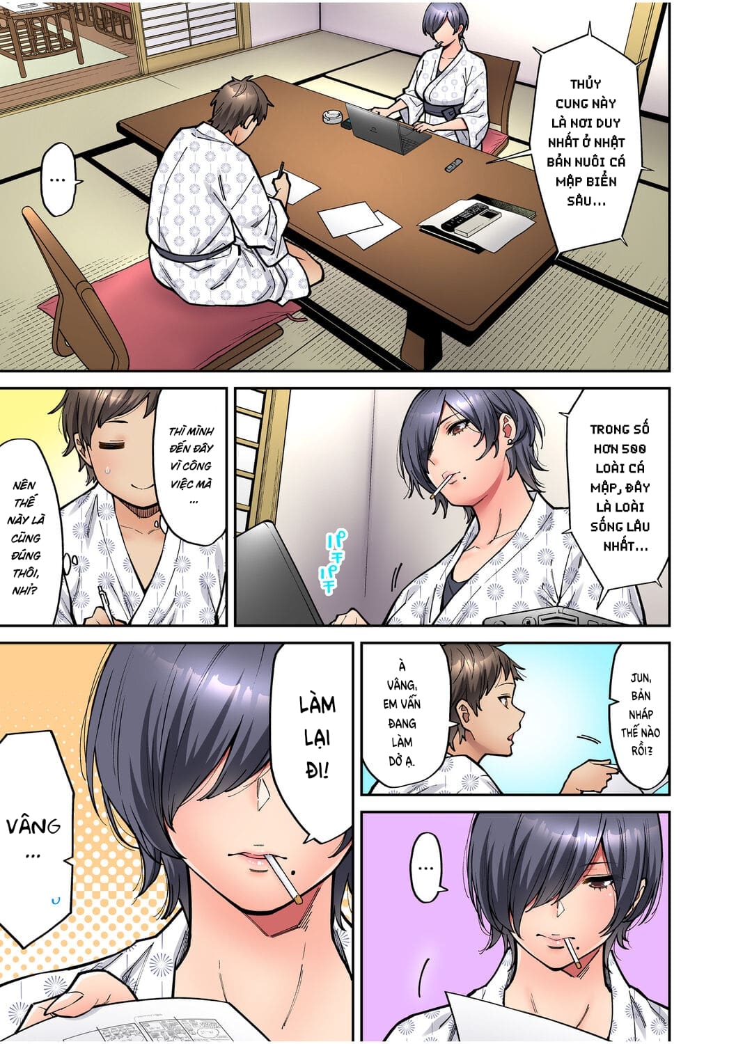 làm tình với vị sếp say xỉn mà tôi ngưỡng mộ! chapter 3 6