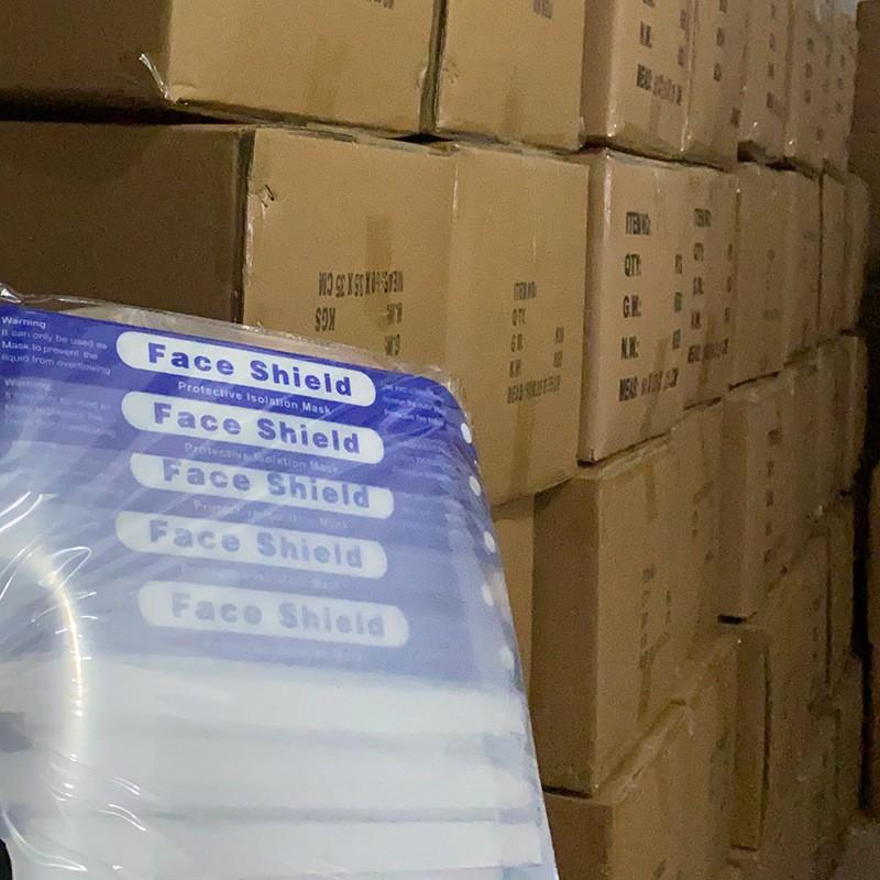 Kính chống giọt bắn Face Shield HCM Mặt kính trong suốt, chắn giọt bắn, chắn dịch, bảo vệ bạn và gia đình.