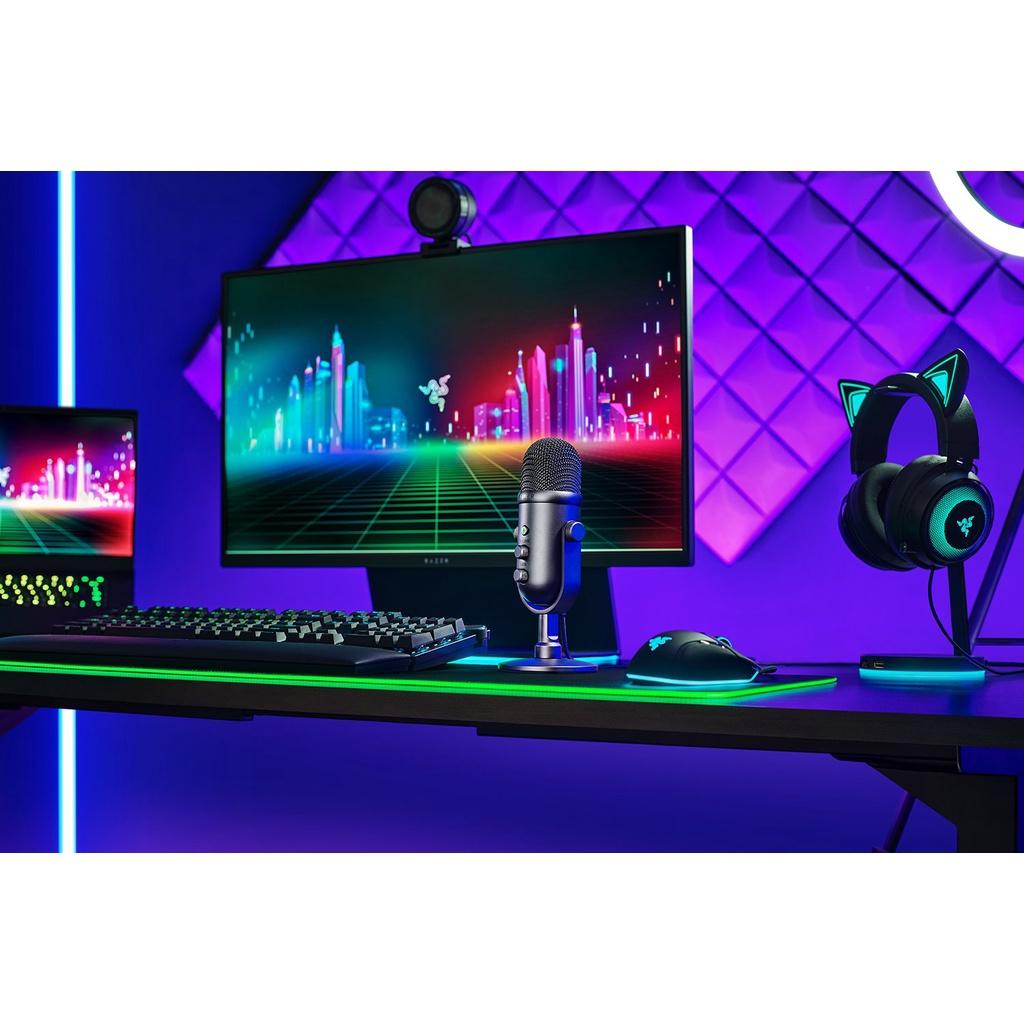 Mic thu âm Razer Seiren V2 Pro RZ19-04040100-R3M1 | Lọc tạp âm | hàng chính hãng - Bảo hành 24 tháng