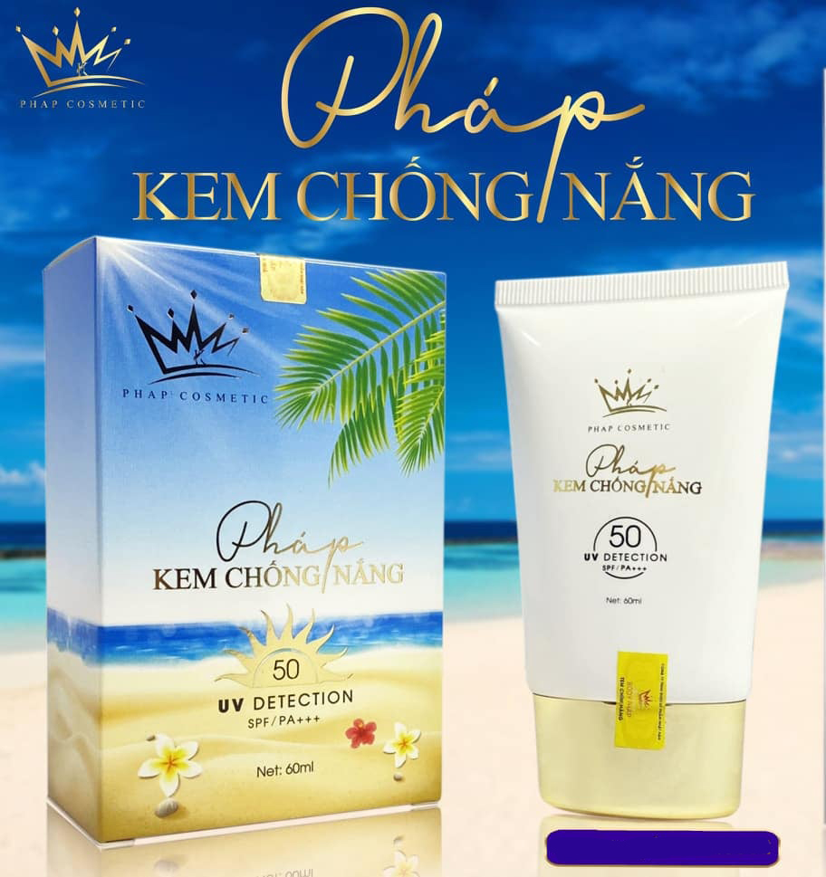 Kem chống nắng Pháp Cosmetics 60ml 