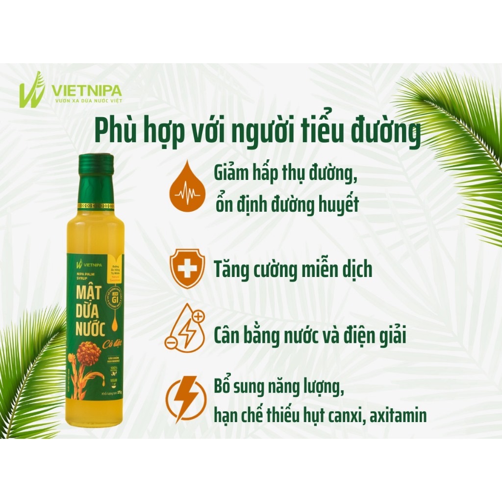 Mật dừa nước cô đặc - Dừa Nước Ông Sáu - Loại 250ml