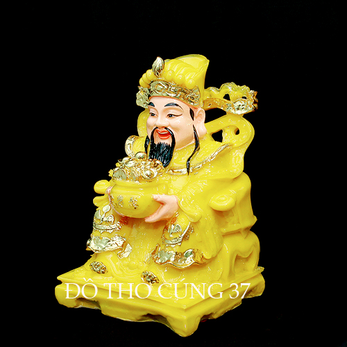 TƯỢNG ÔNG THẦN TIỀN MÀU VÀNG