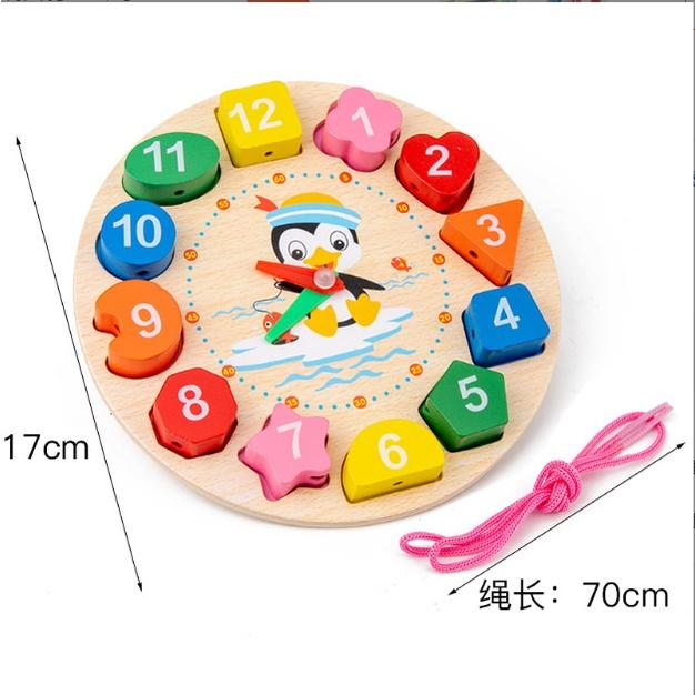 Combo bộ đồ chơi gỗ thông minh phát triển tư duy trí tuệ cho bé - Combo 4 5 7 8 món đồ chơi Montessori bằng gỗ an toàn