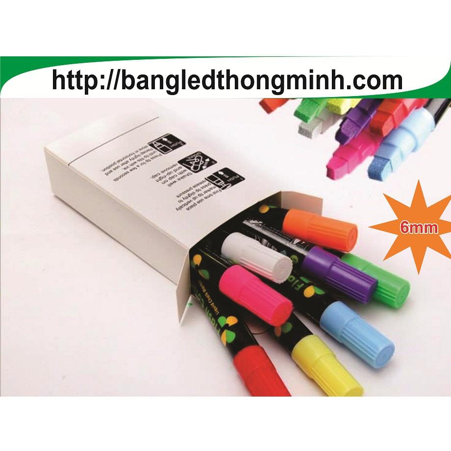 Bút dạ quang 6mm/ 8 màu/ hộp 8 cây