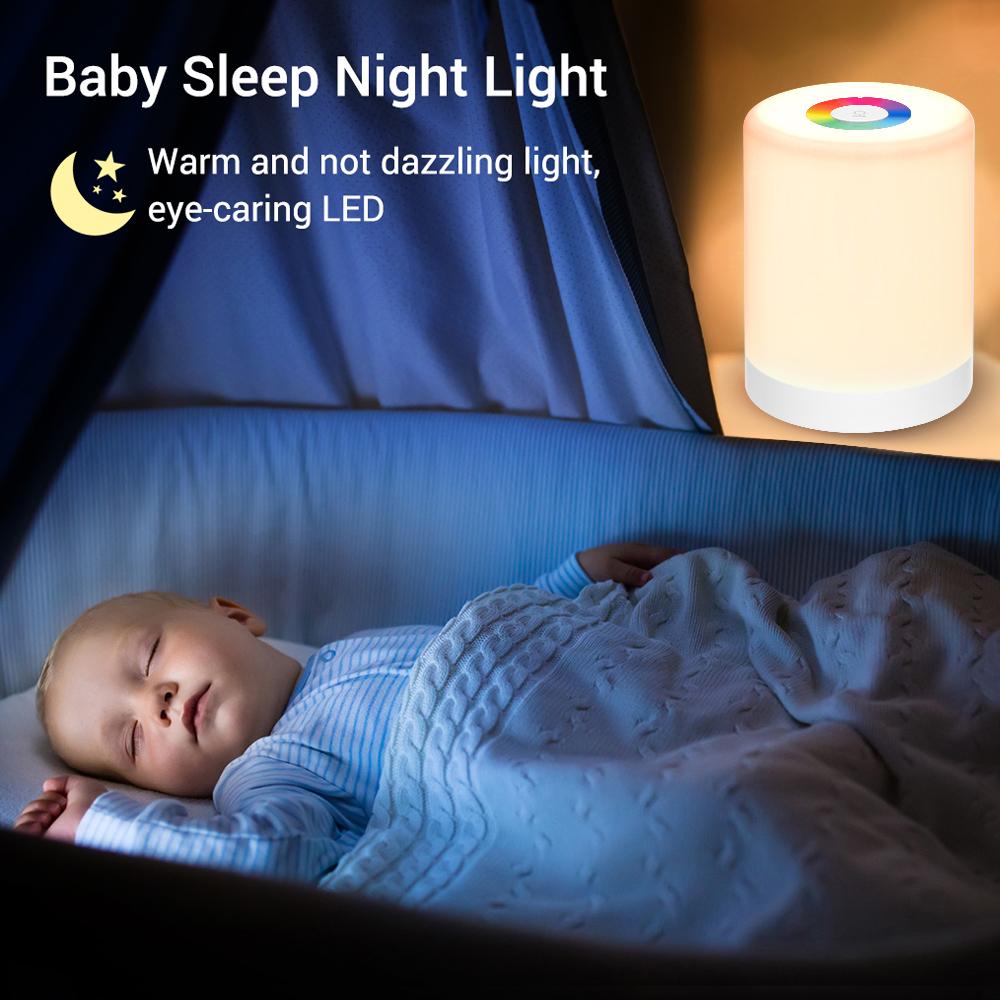 Đèn ngủ điều khiển cảm ứng và ánh sáng có thể điều chỉnh,chất liệu cao cấp, an toàn tuyệt đối với bé, sử dụng pin,tiết kiệm năng lượng