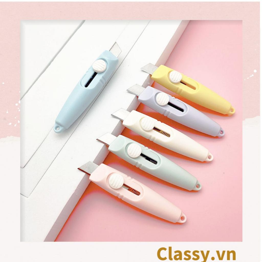 Dao rọc giấy Classy dài 7.5CM, nhỏ gọn tiện lợi mang theo bên mình PK1211