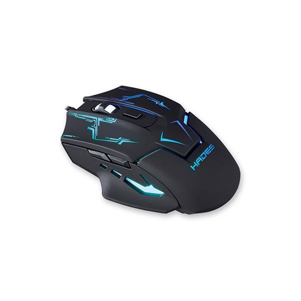 Chuột quang chơi game tích hợp LED độ phân giải cao - Hades Gaming Optical Mouse Actto GMCS-15 - Hàng chính hãng