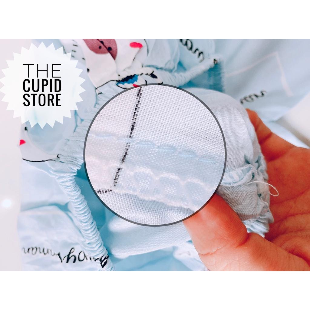 Đồ bộ chất liệu tole lanh 2 da loại 1 cho bé trai từ 5-7 kg - The Cupid Store