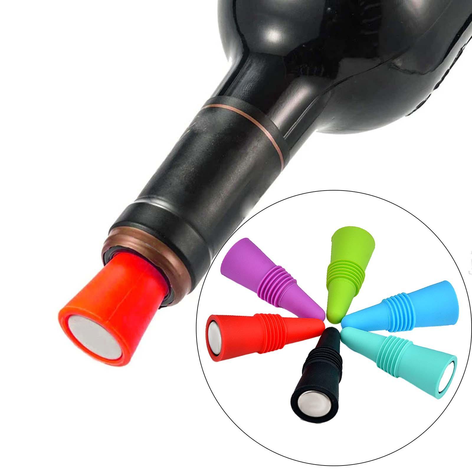Wine Stoppers , Silicone Wine Bottle stopper and Beverage Bottle Stoppers