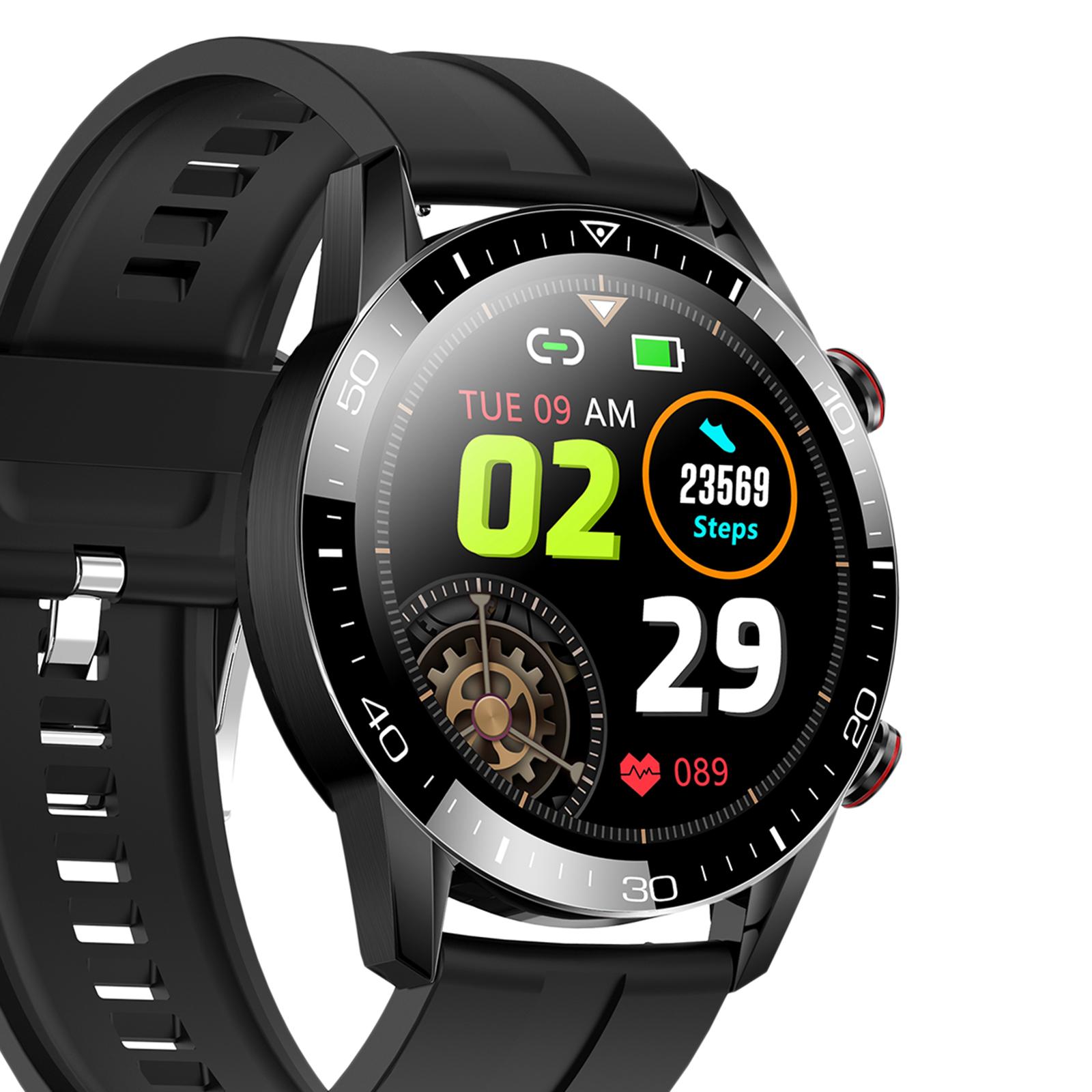 1.3" Bluetooth Smart Watch TK28 Blood Pressure Monitor IP68 Waterproof Sports Fitness Tracker for IOS/Android