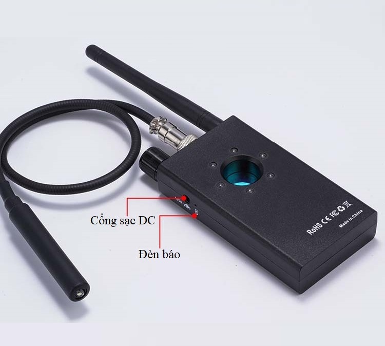 Máy dò định vị điện thoại, camera nhanh chóng, chính xác, cường độ sóng mạnh K18