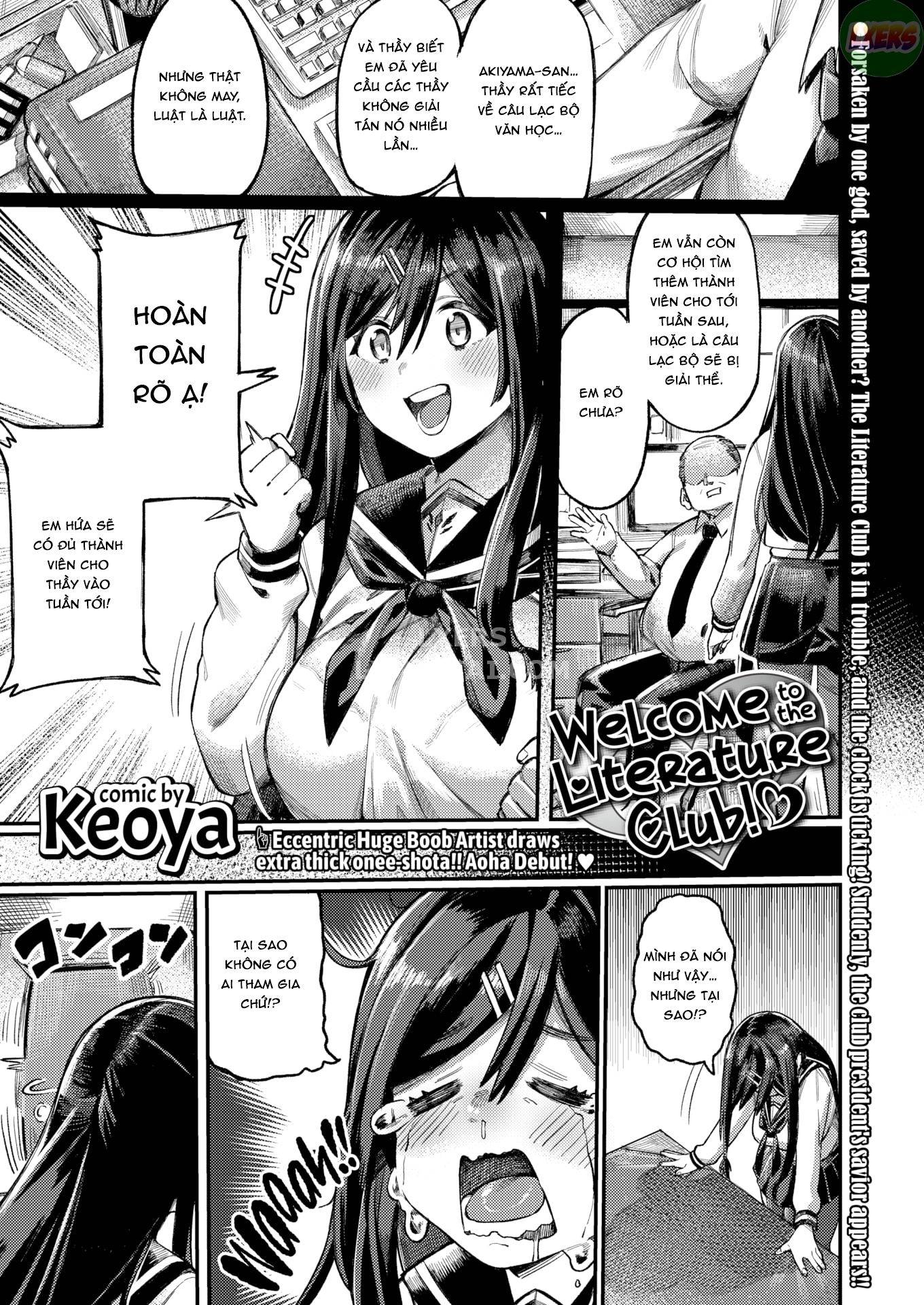 chào mừng đến clb văn học! chapter 0 1