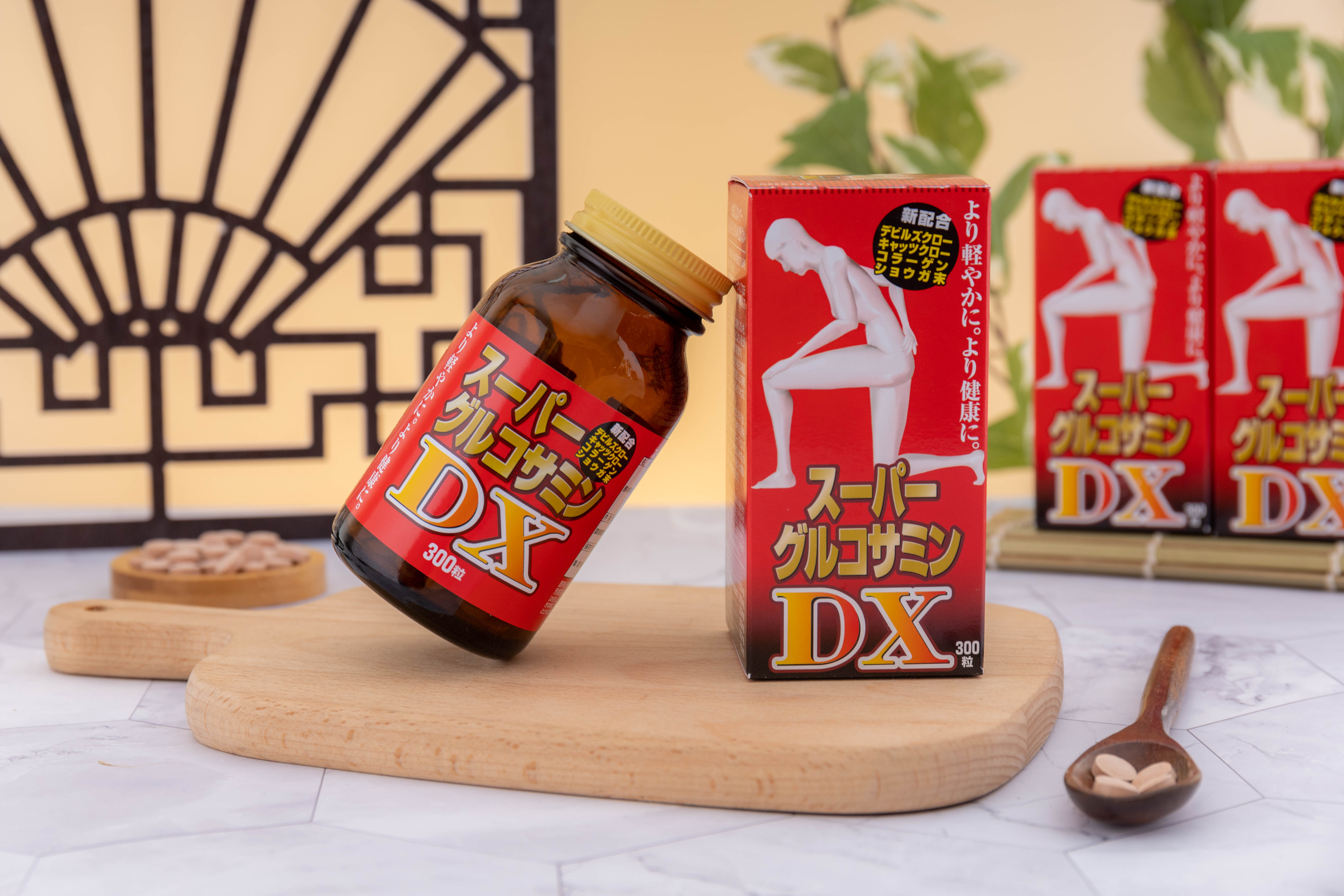 Thực phẩm hỗ trợ sức khỏe Super Glucosamine DX Hokoen