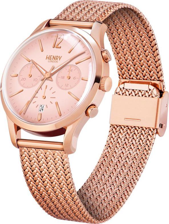 Đồng Hồ Dây Thép Không Gỉ Henry London HL39-CM-0168 Shoreditch (38.5mm) + Dịch Vụ Khắc Tên