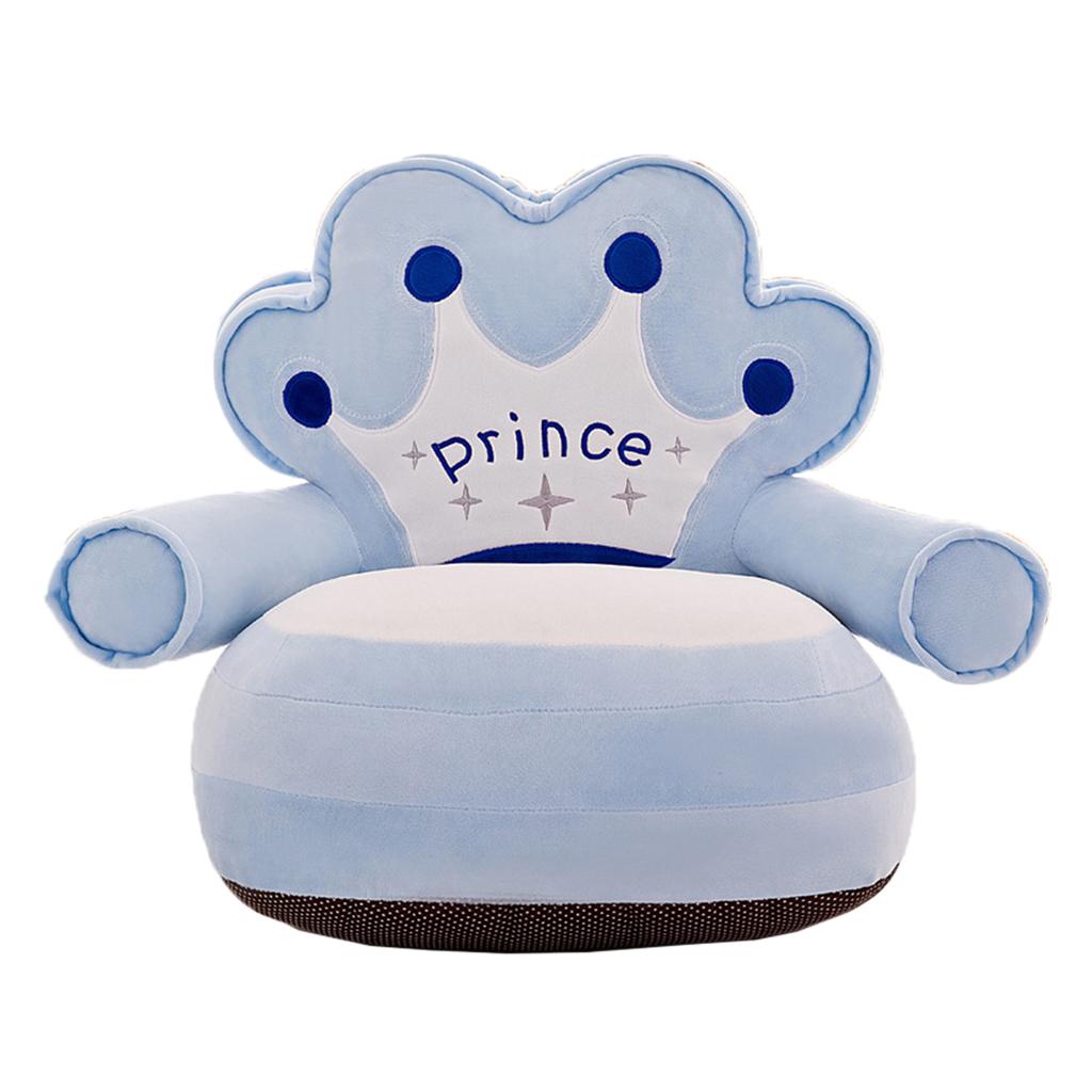 Adorable Children Seat Sofa Cover Baby Snuggle Sofa Plush Toy Bean Bag