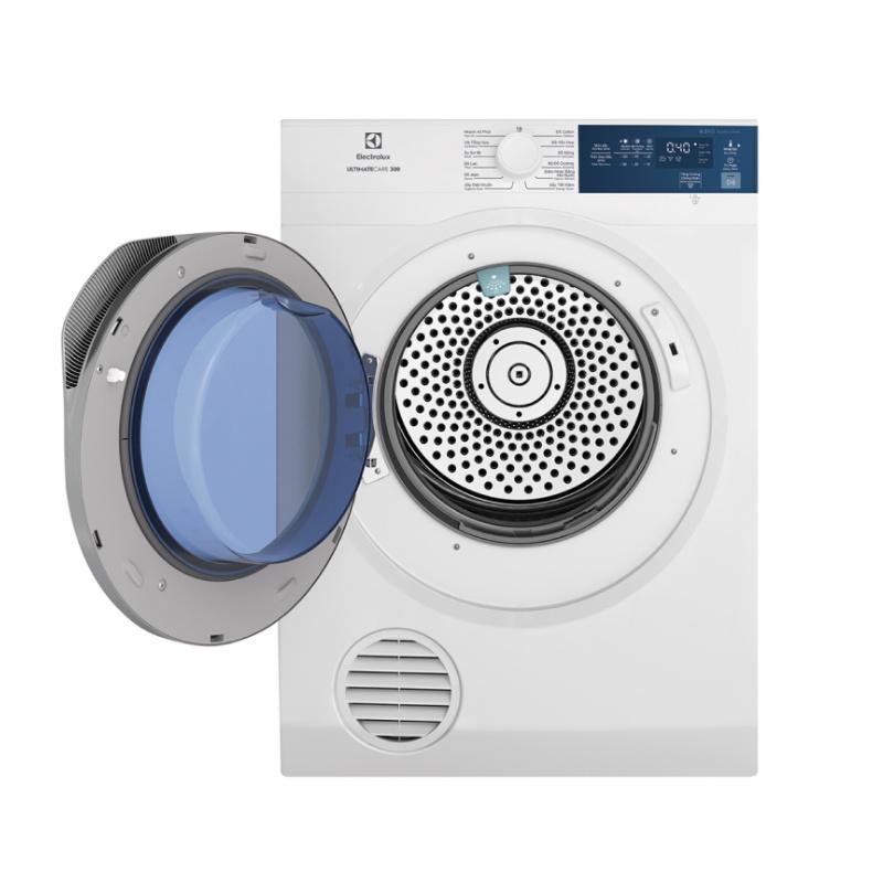 [HCM] Máy Sấy Thông Hơi Electrolux 8.5 kg EDS854J3WB (MODEL 2022) - 12 Chương Trình Sấy - Hàng Chính Hãng