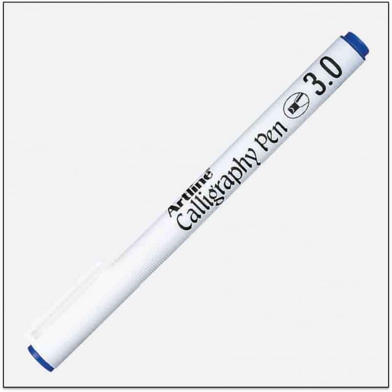 Bút viết thư pháp Artline Calligraphy EK-243 - Chisel tip 3.0mm