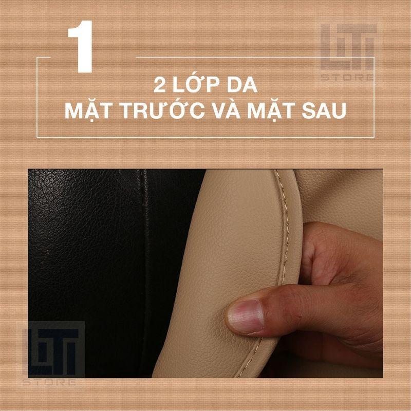 Túi để đồ treo sau lưng ghế ô tô xe hơi bằng da Pu mềm mại nhiều màu