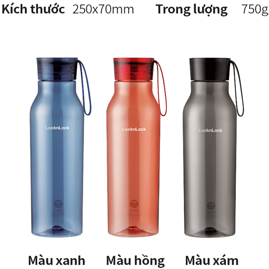 Bình nước Lock&Lock Eco Bottle ABF664 750ml